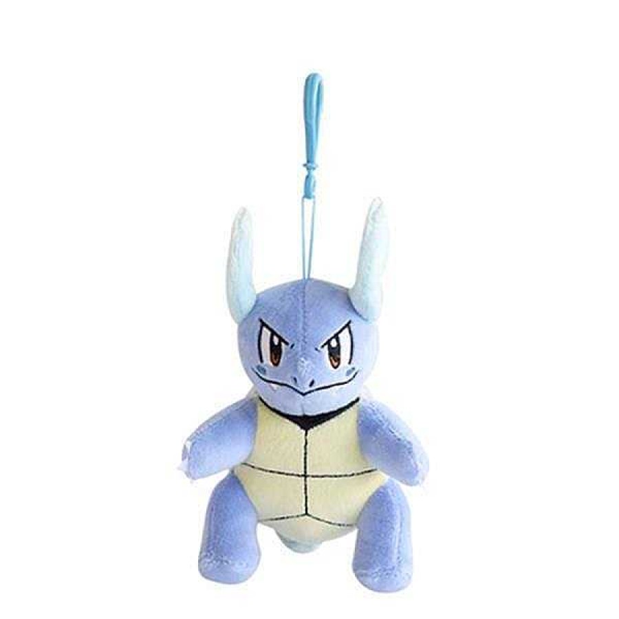 Styles BeeCrazee Bag Charms | Wartortle Pokemon 5" Mascot Plush With Clip