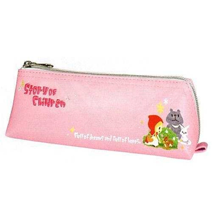 Styles Kawaii Import Pen Pouches | Crux Story Of Children Pen Case: Little Red Ridding Hood