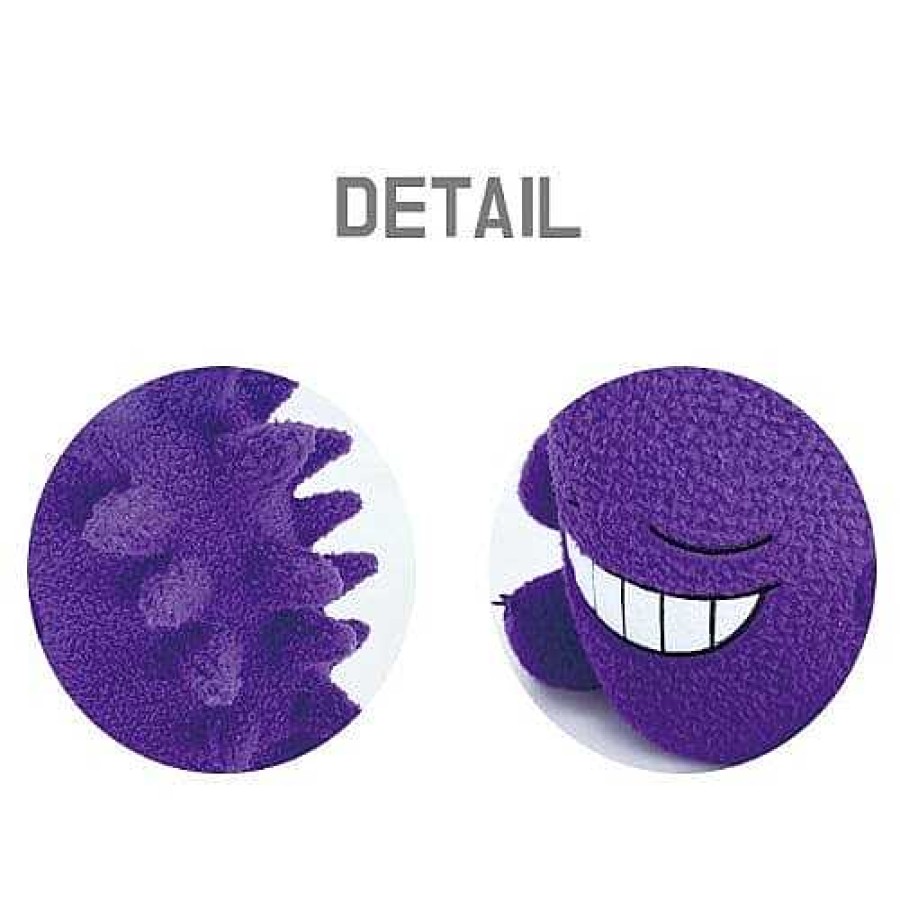 Plush BeeCrazee | Pokemon Gengar Curly Fabric Plush