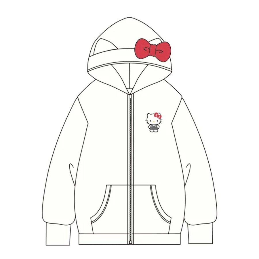 Styles Enesco Sanrio Apparel | Sanrio Hoodie With Ears