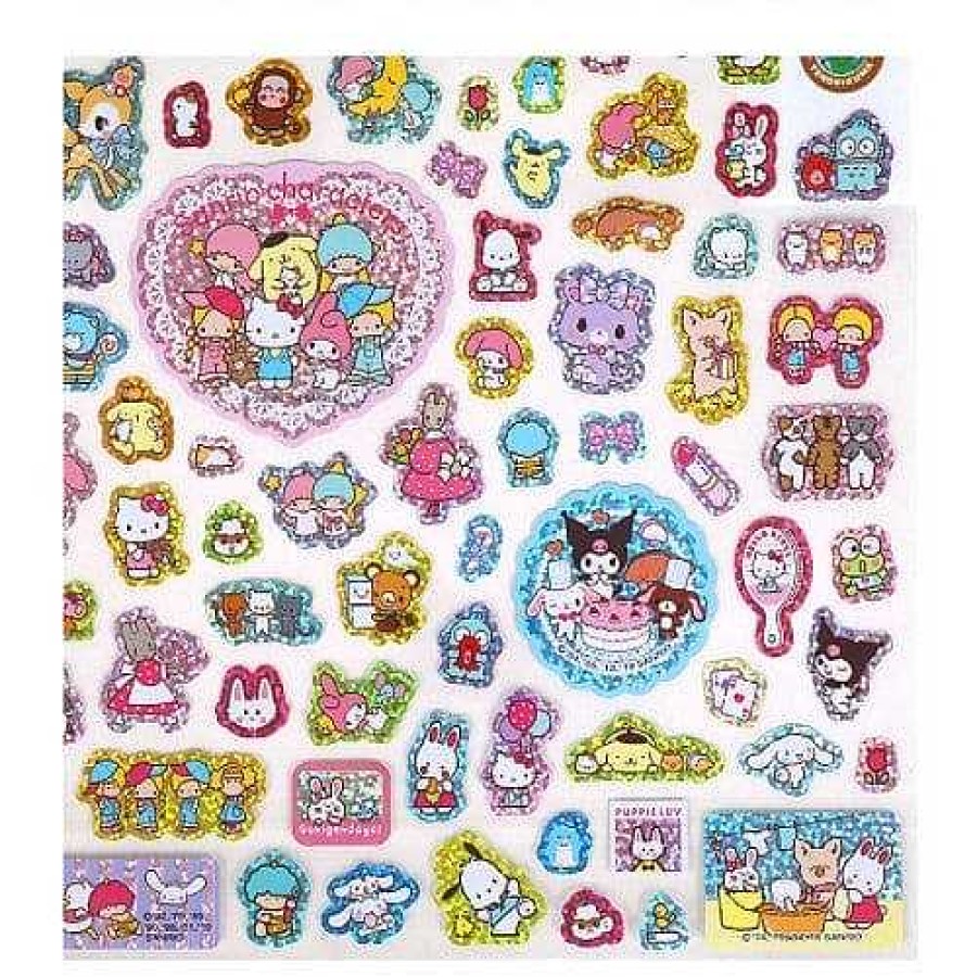 Stationery BeeCrazee Sanrio Stickers & Washi | Sanrio Character Hologram Sticker