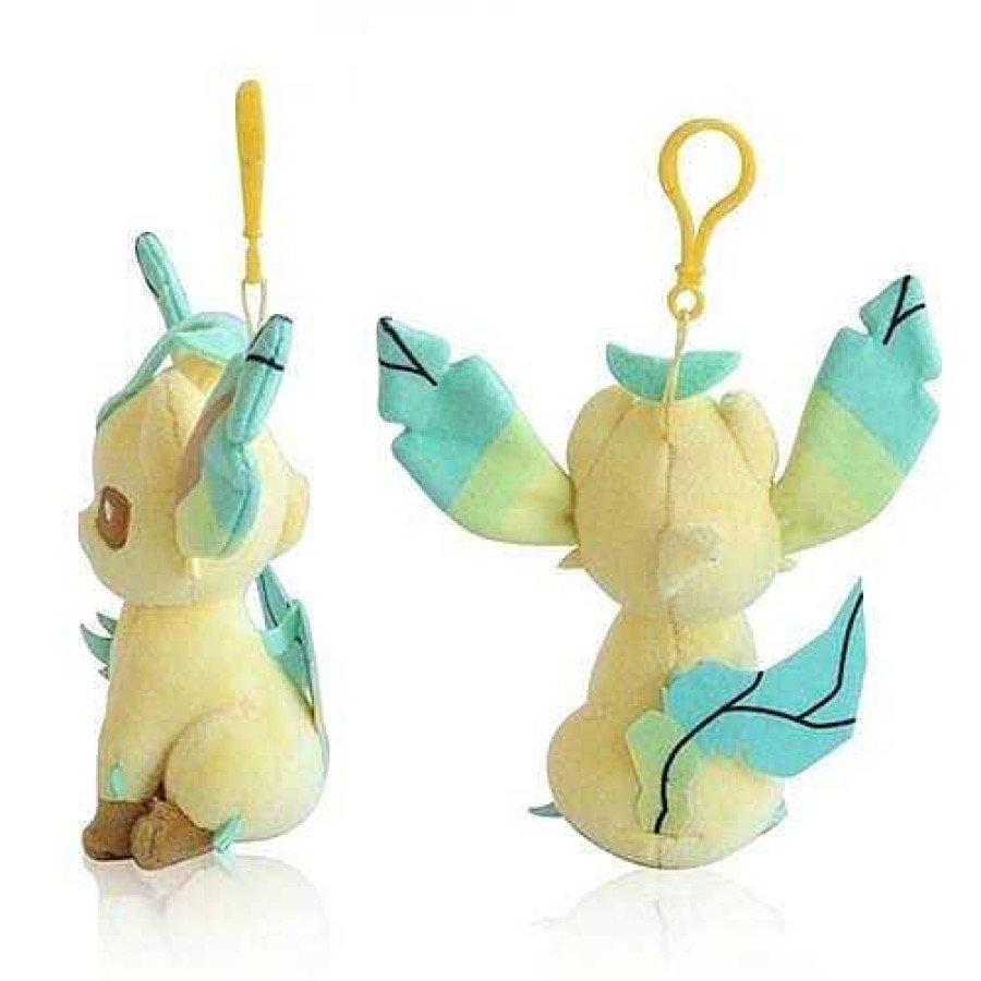 Plush BeeCrazee | Pokemon Plush Clip Leafeon 5 Inch