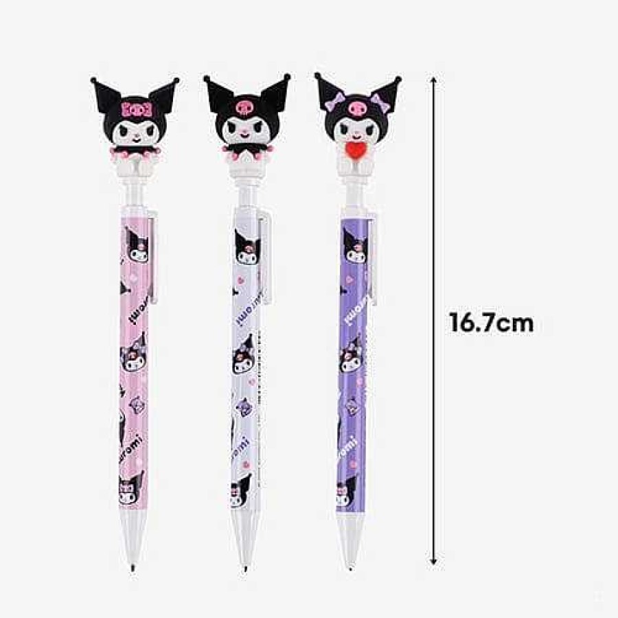 Stationery BeeCrazee Pencils | Kuromi Mascot 0.5Mm Mechanical Pencils