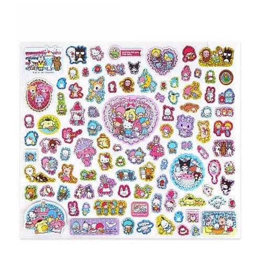 Stationery BeeCrazee Sanrio Stickers & Washi | Sanrio Character Hologram Sticker