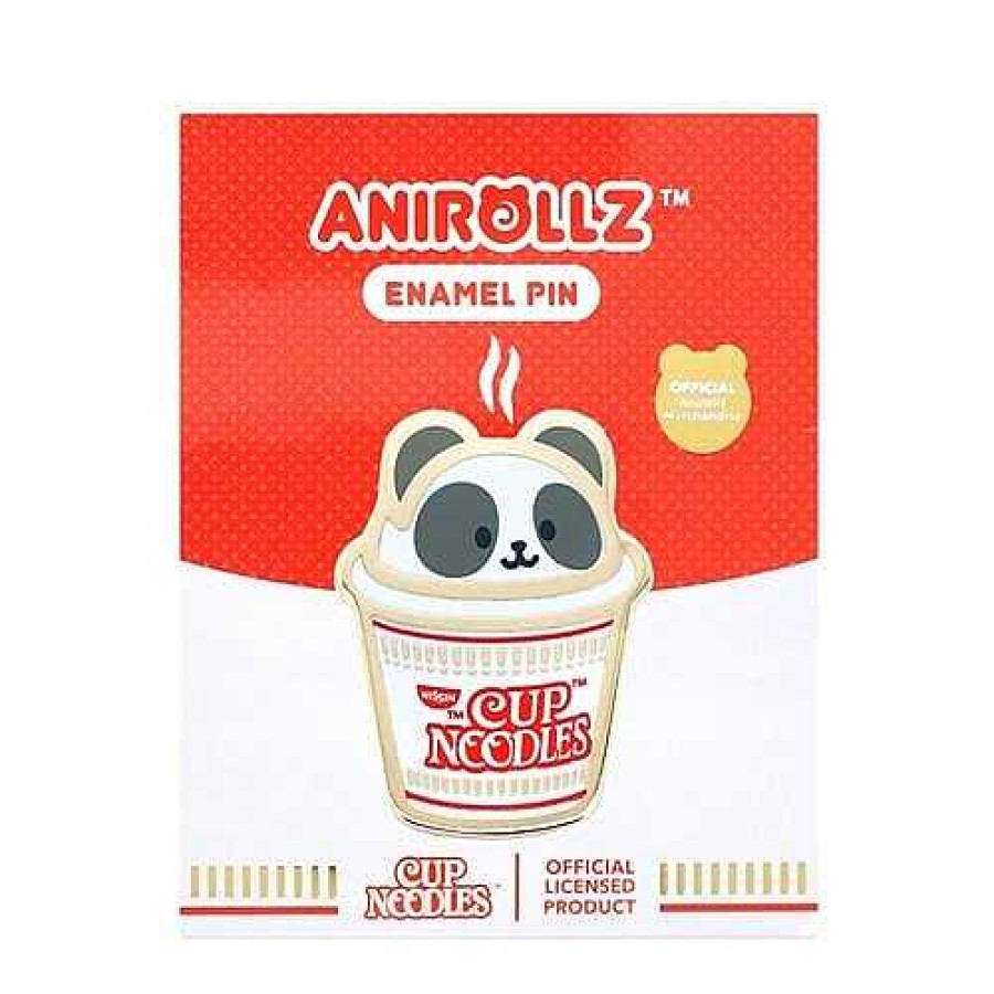 Styles BeeCrazee Pins & Ita | Anirollz - Cup Noodles Pandaroll Enamel Pin