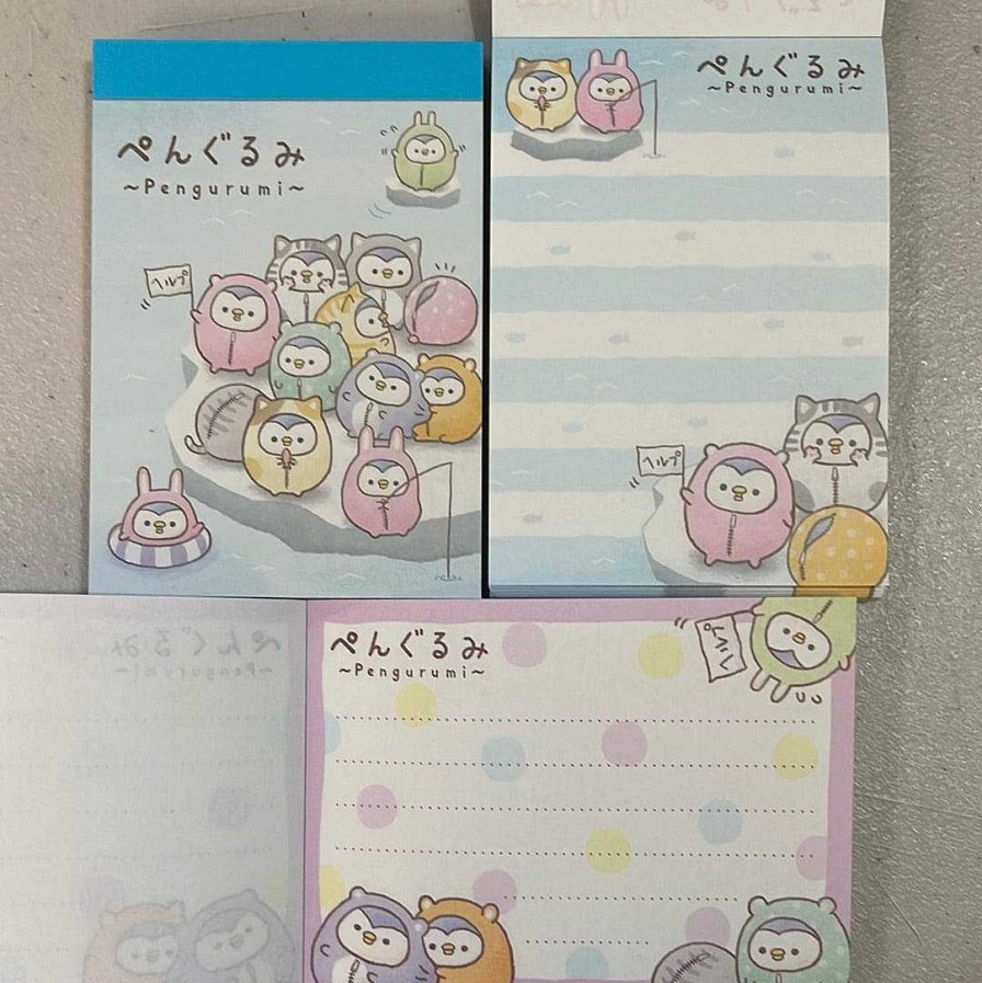 Stationery Kawaii Import Memos | Pengurumi Small Memo Pad