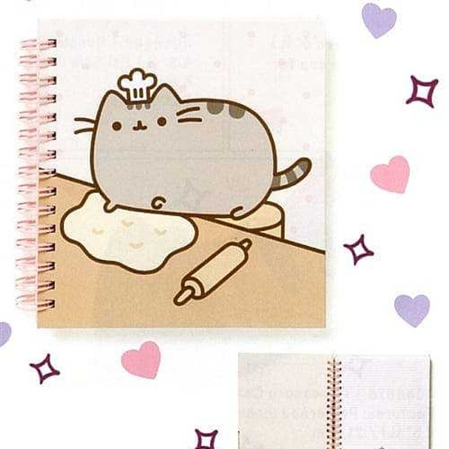 Stationery Spin Master Spiral Notebooks | Pusheen Spiral Lined Notebook: Making Dough