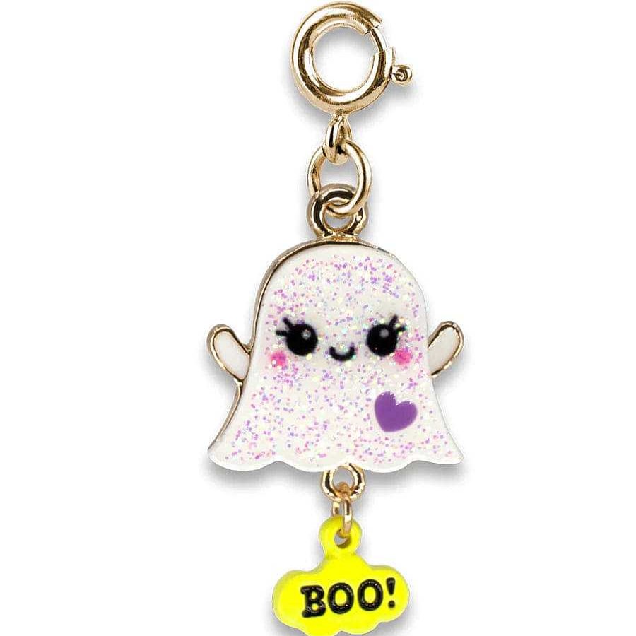 Styles Charm It Charm It! | Gold Glitter Ghost Charm