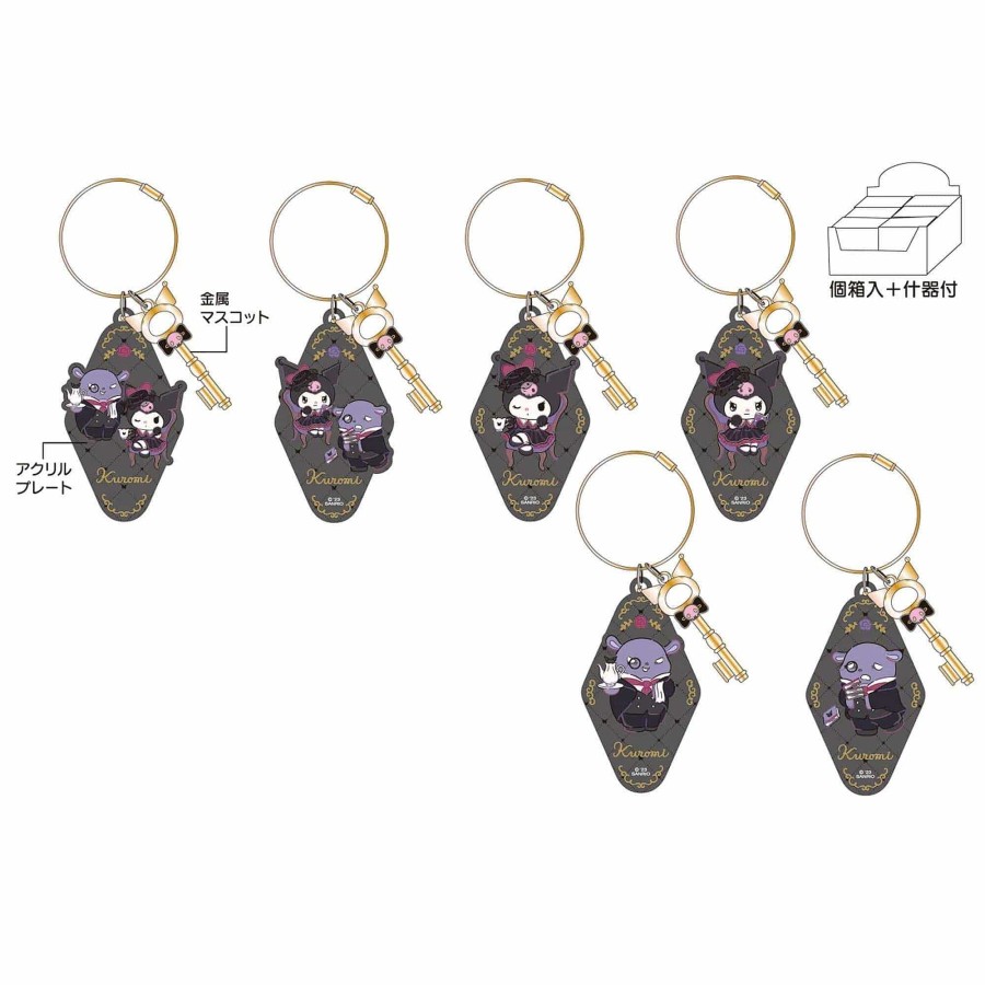 Styles Enesco Keychains & Lanyards | Sanrio Ojo Kuromi Princess Keychain Surprise Box