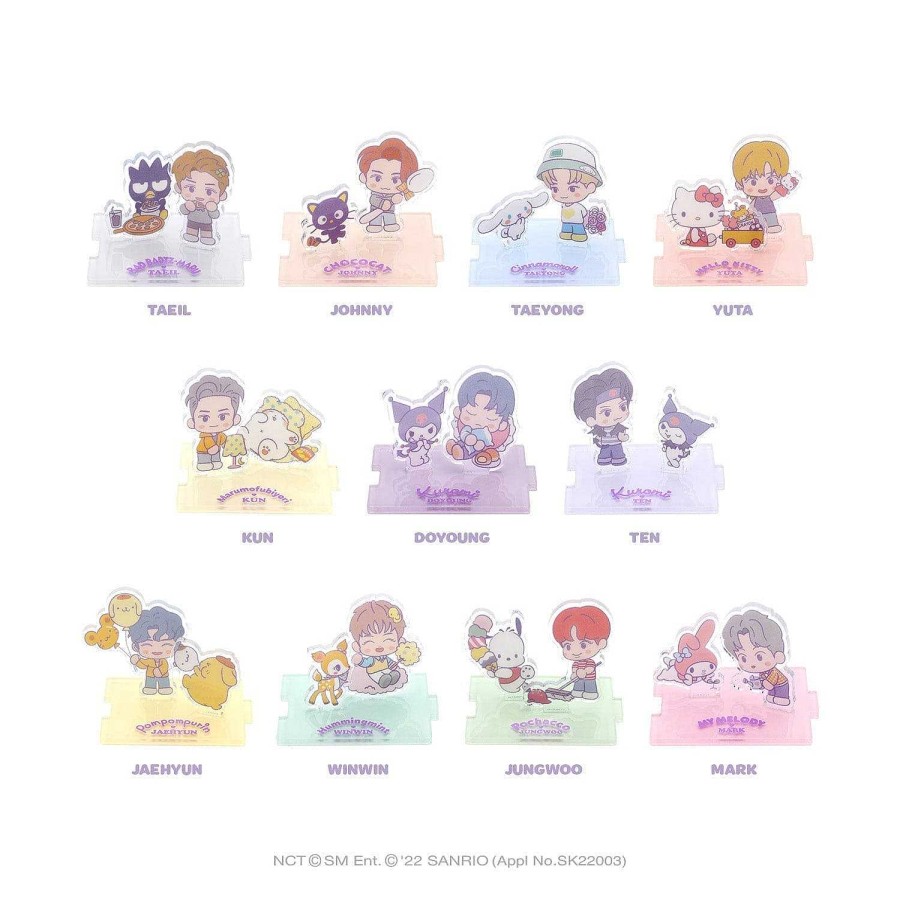 K-Pop Korea Pop Store | [Nct X Sanrio] Acrylic Stand Set