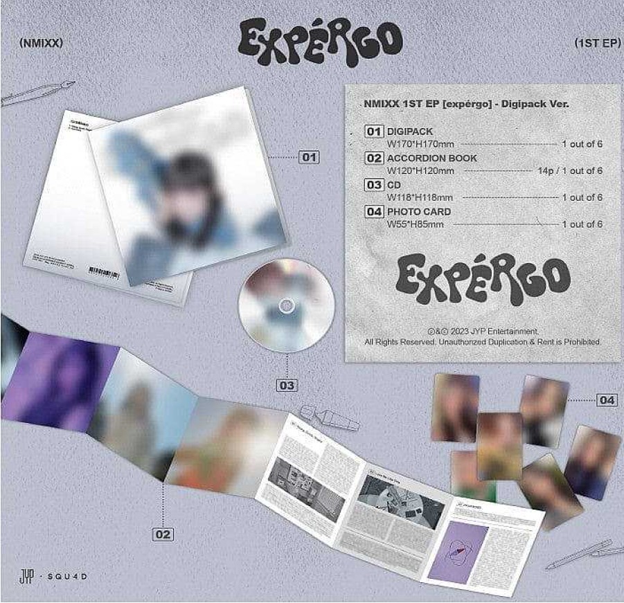 K-Pop Korea Pop Store | Nmixx - Expergo [Digipack Ver.]