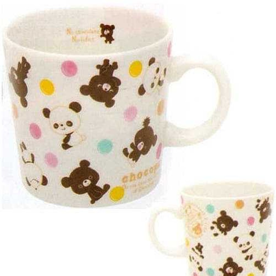 Homegoods Kawaii Import | San-X Chocopa Mug: Polka Dot