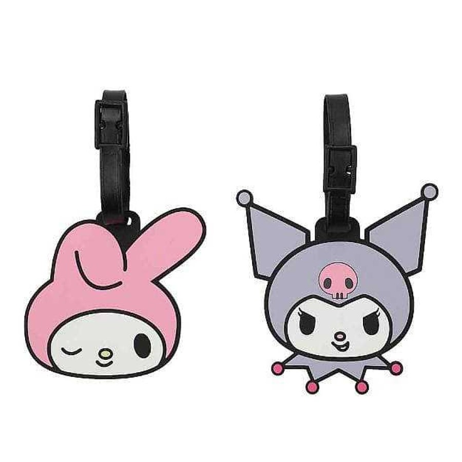 Homegoods BioWorld | My Melody & Kuromi 2-Piece Luggage Tag Set