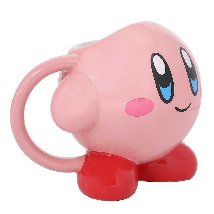 Homegoods BioWorld | Kirby Sculpted 16 Oz Ceramic Mug