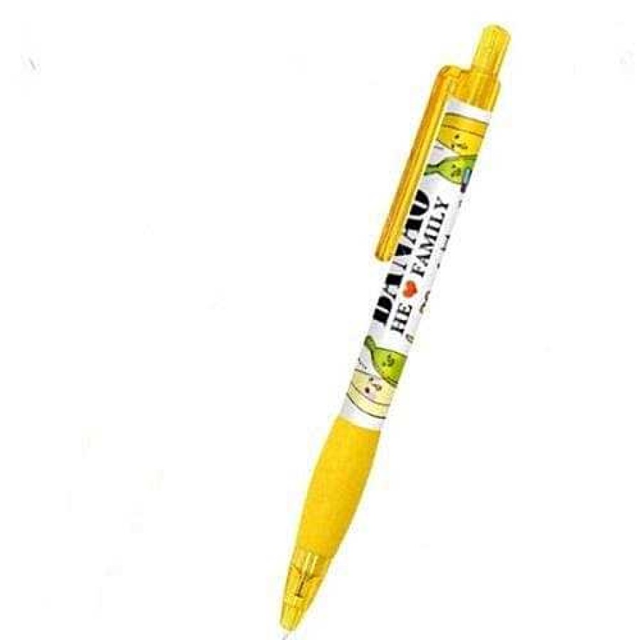 Stationery Kawaii Import Pencils | Kamio Banana Boss Mechanical Pencil: He Heart Family