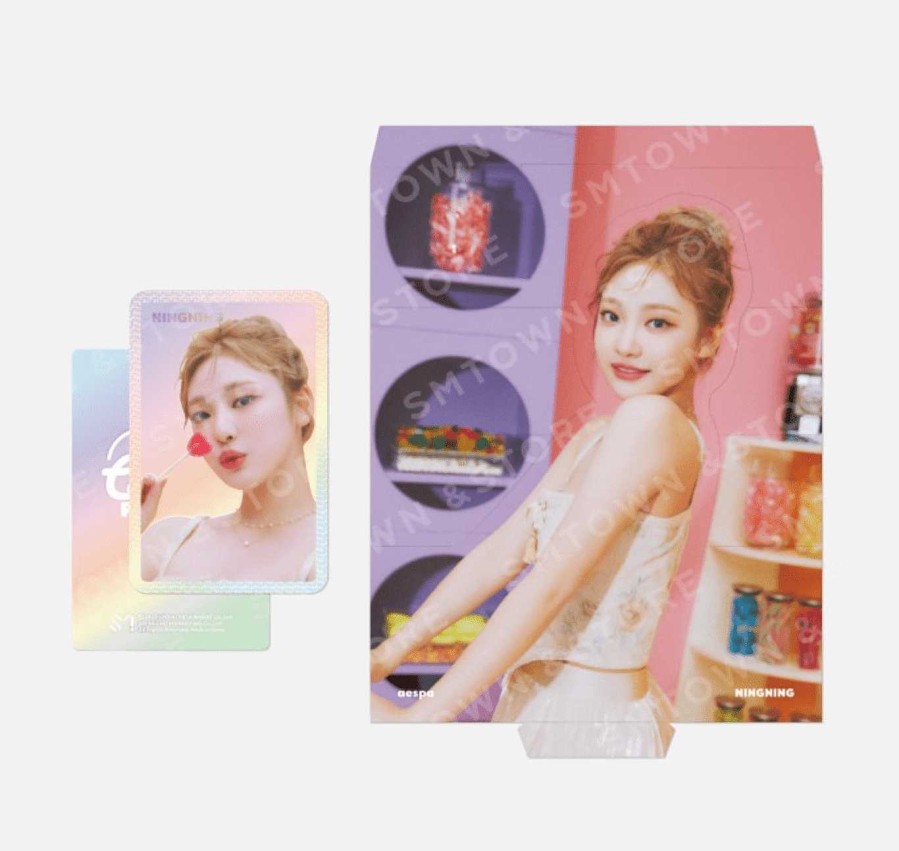 K-Pop Korea Pop Store | [Aespa] [Oh! Caendy Pocket Part.2] Hologram Photo Card Set