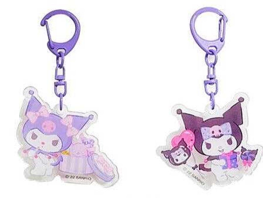 Styles BeeCrazee Keychains & Lanyards | Kuromi 2" Acrylic Keychains