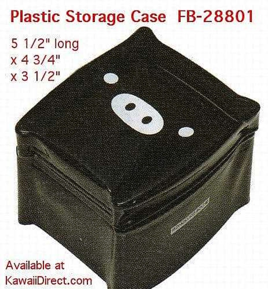 Homegoods Kawaii Import | San-X Monokuro Boo Plastic Storage Case: Black