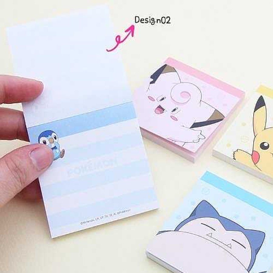 Stationery BeeCrazee Memos | Pokemon 4-Piece Small Memo Sets