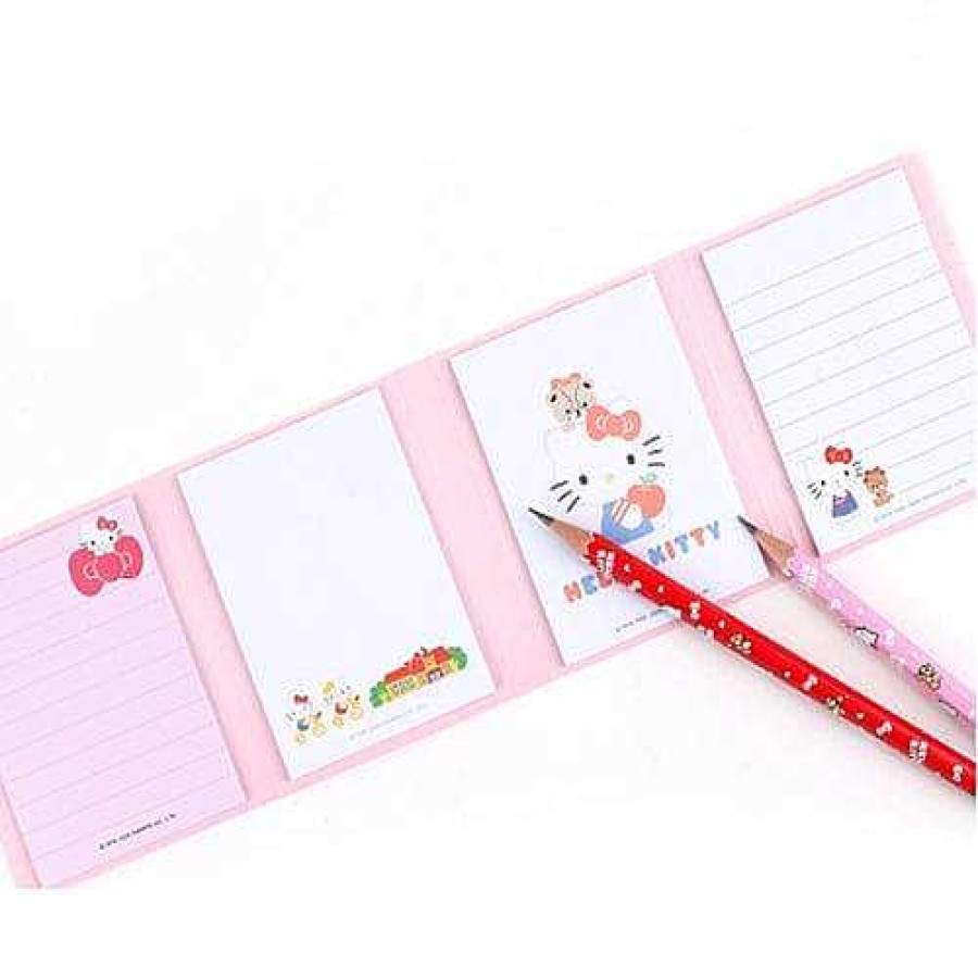 Stationery BeeCrazee Sticky Notes | Hello Kitty 4-Part Sticky Notes