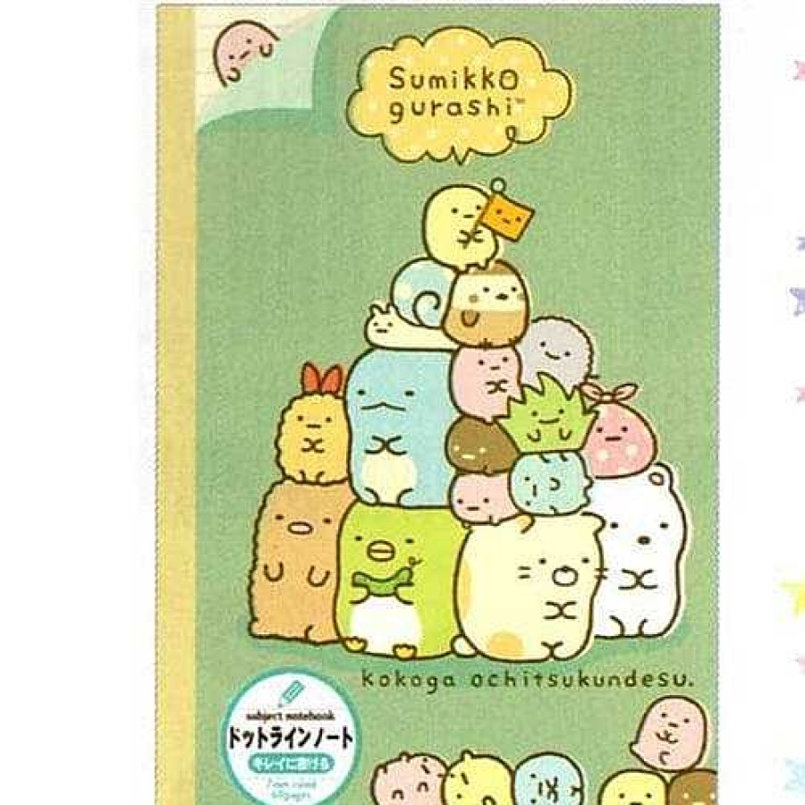 Stationery Kawaii Import Lined Notebooks | San-X Sumikko Gurashi B5 Lined Notebook: Teal