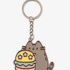 Styles Culture Fly Keychains & Lanyards | Pusheen Burger Enamel Keychain (Anniversary Edition)