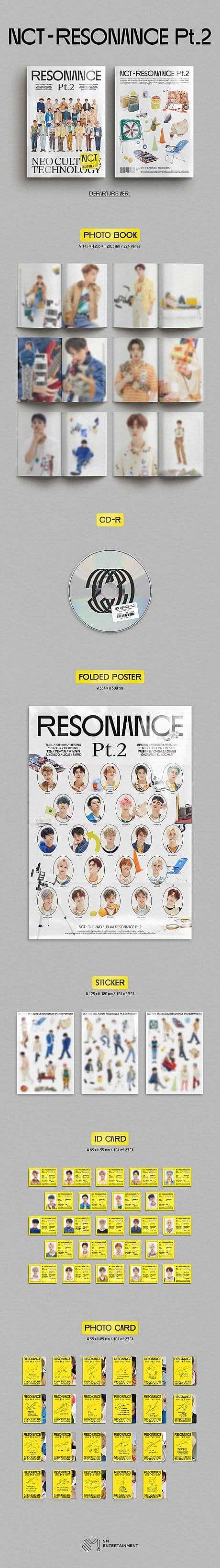 K-Pop Korea Pop Store | Nct - The 2Nd Album Resonance Pt.2 (Departure Ver.)