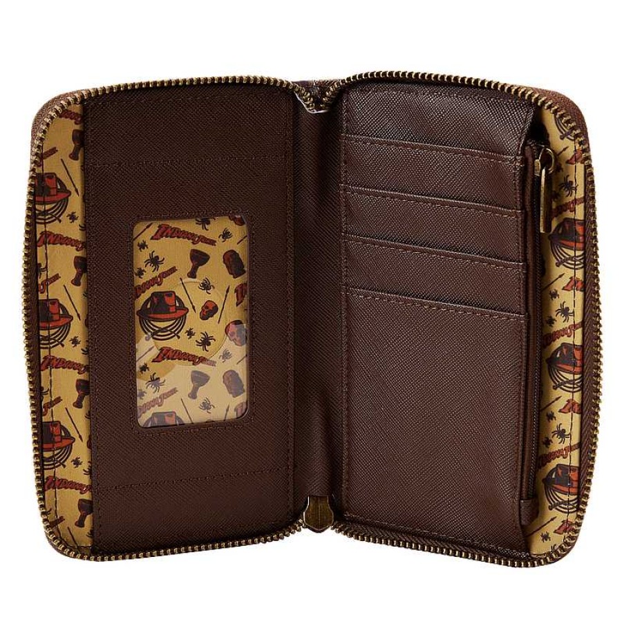 Styles Loungefly | Lf Indiana Jones Raiders Of The Lost Ark Zip Around Wallet