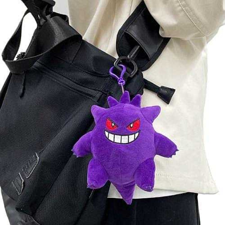 Styles BeeCrazee Bag Charms | Pokemon Plush Clip - Gengar 5 Inch