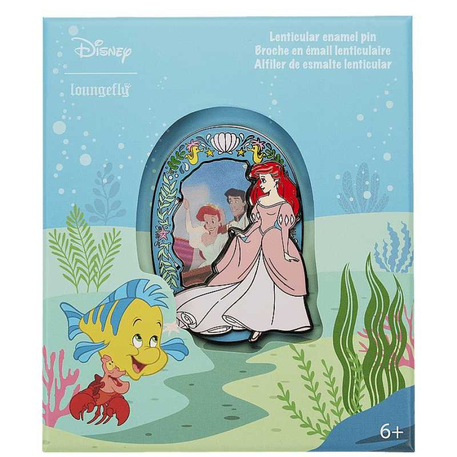 Styles Loungefly | Loungefly Disney The Little Mermaid Ariel Princess Series 3" Collector Box Pin