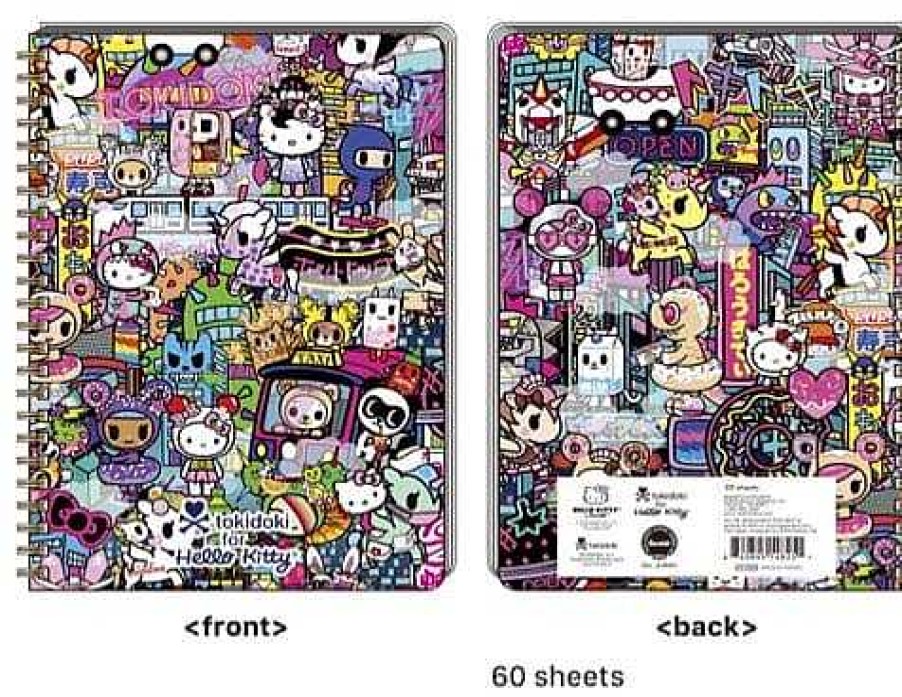 Surprise Box Weactive | Tokidoki X Hello Kitty Midnight Metropolis Spiral Notebook