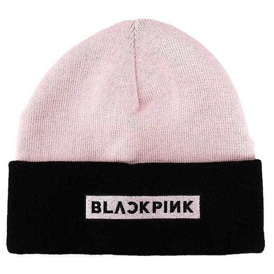 K-Pop BioWorld | Blackpink Color Block Embroidered Beanie Adult Size