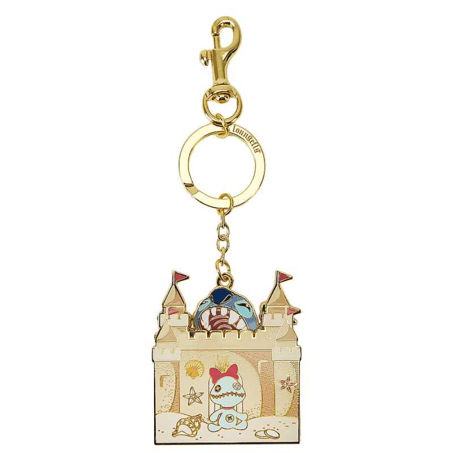 Styles Loungefly | Loungefly Stitch Sandcastle Surprise Keychain