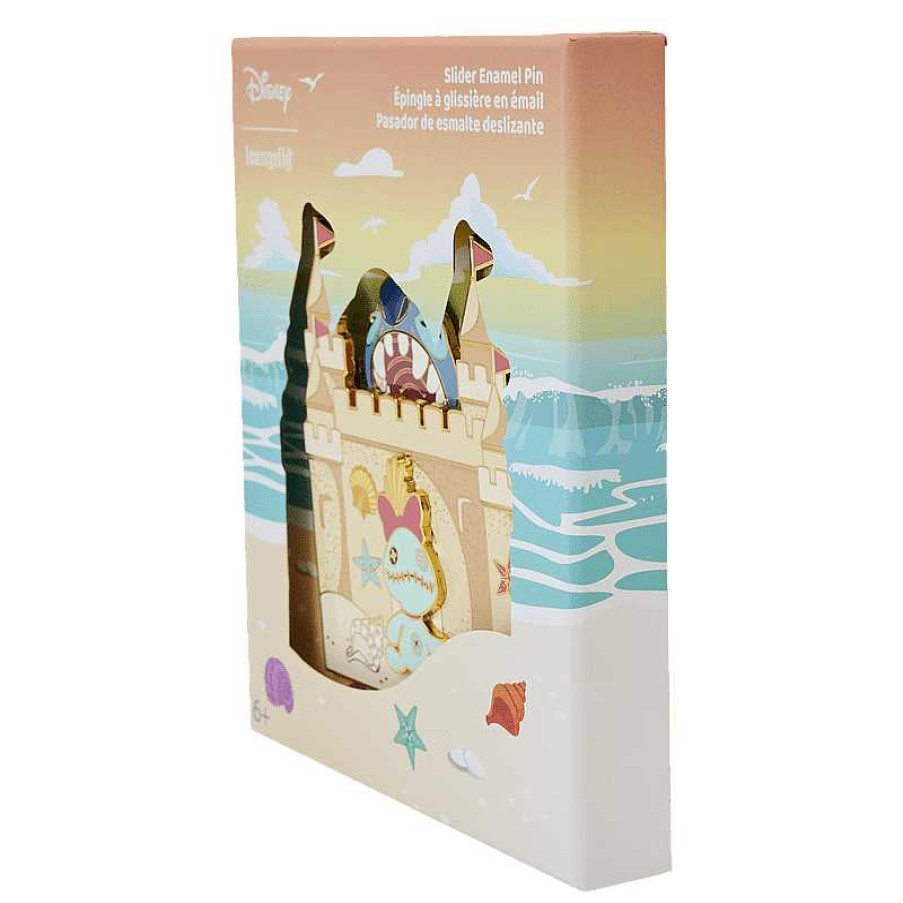 Styles Loungefly | Loungefly Stitch Sandcastle Beach Surprise 3 Collector Box Pin