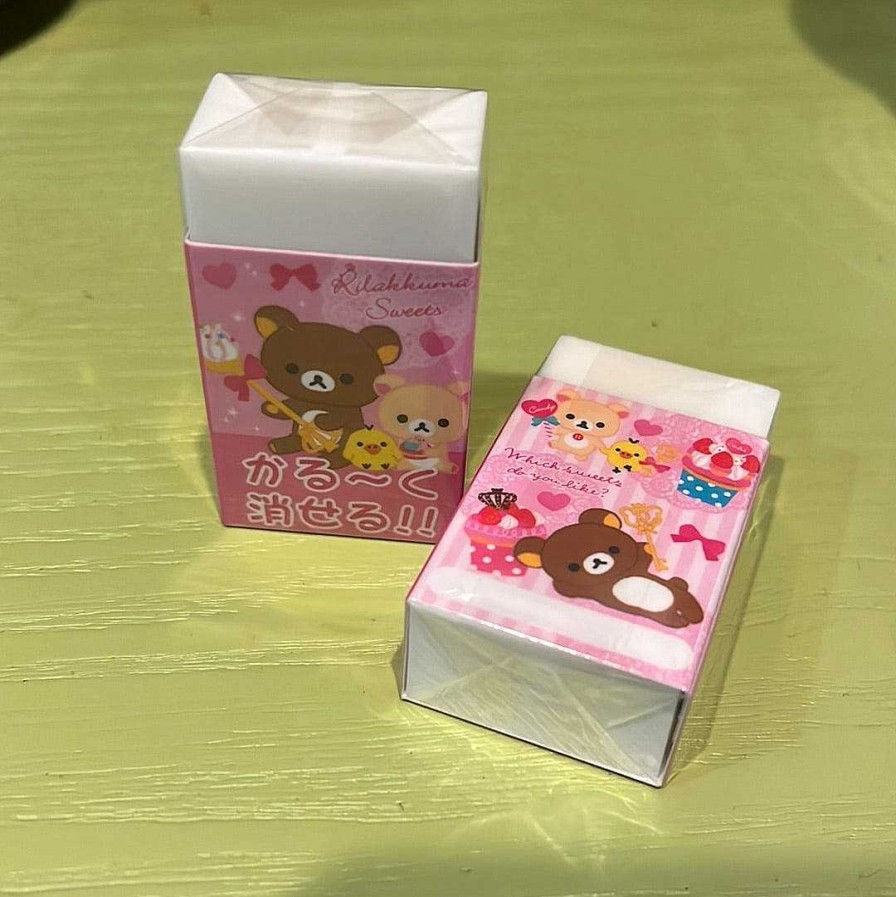 Stationery Kawaii Import Erasers | San-X Rilakkuma Sweets Eraser