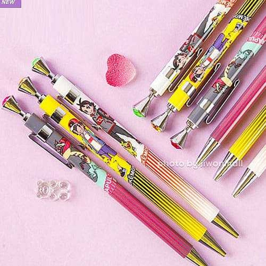 Stationery BeeCrazee Pencils | Pokemon Trainers 0.5Mm Mechanical Pencils With Jewel Top