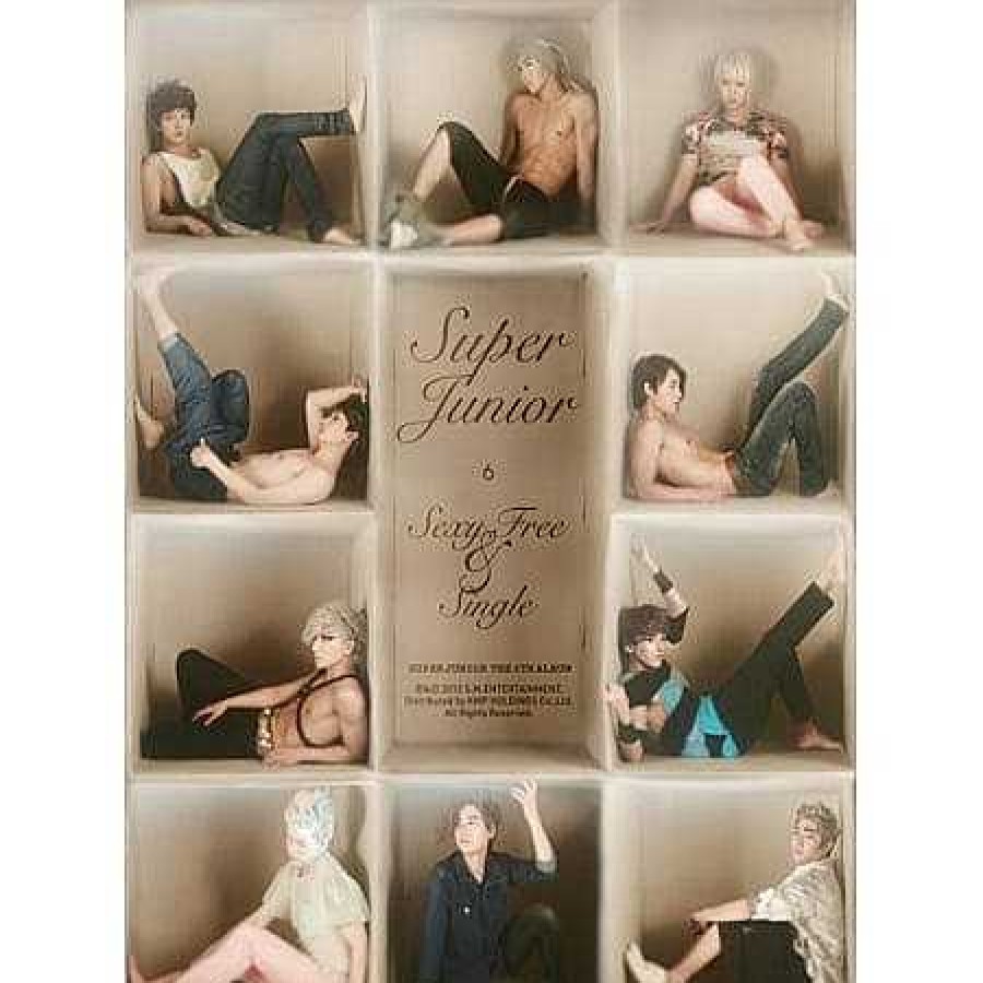 K-Pop Korea Pop Store | Super Junior - Vol. 6 Sexy, Free & Single