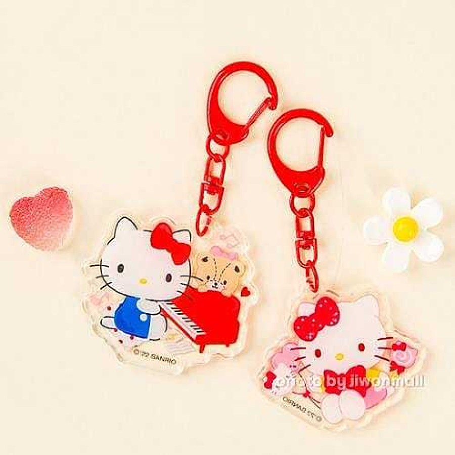 Styles BeeCrazee Keychains & Lanyards | Hello Kitty 2" Acrylic Keychains