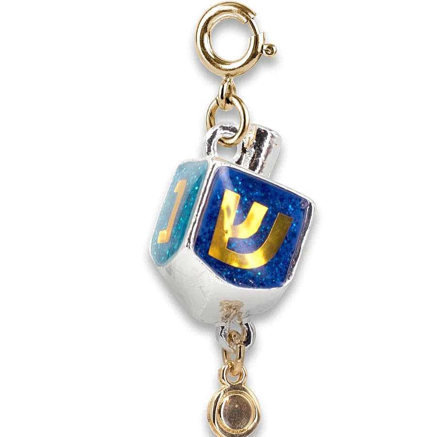 Styles Charm It Charm It! | Gold Glitter Dreidel Charm