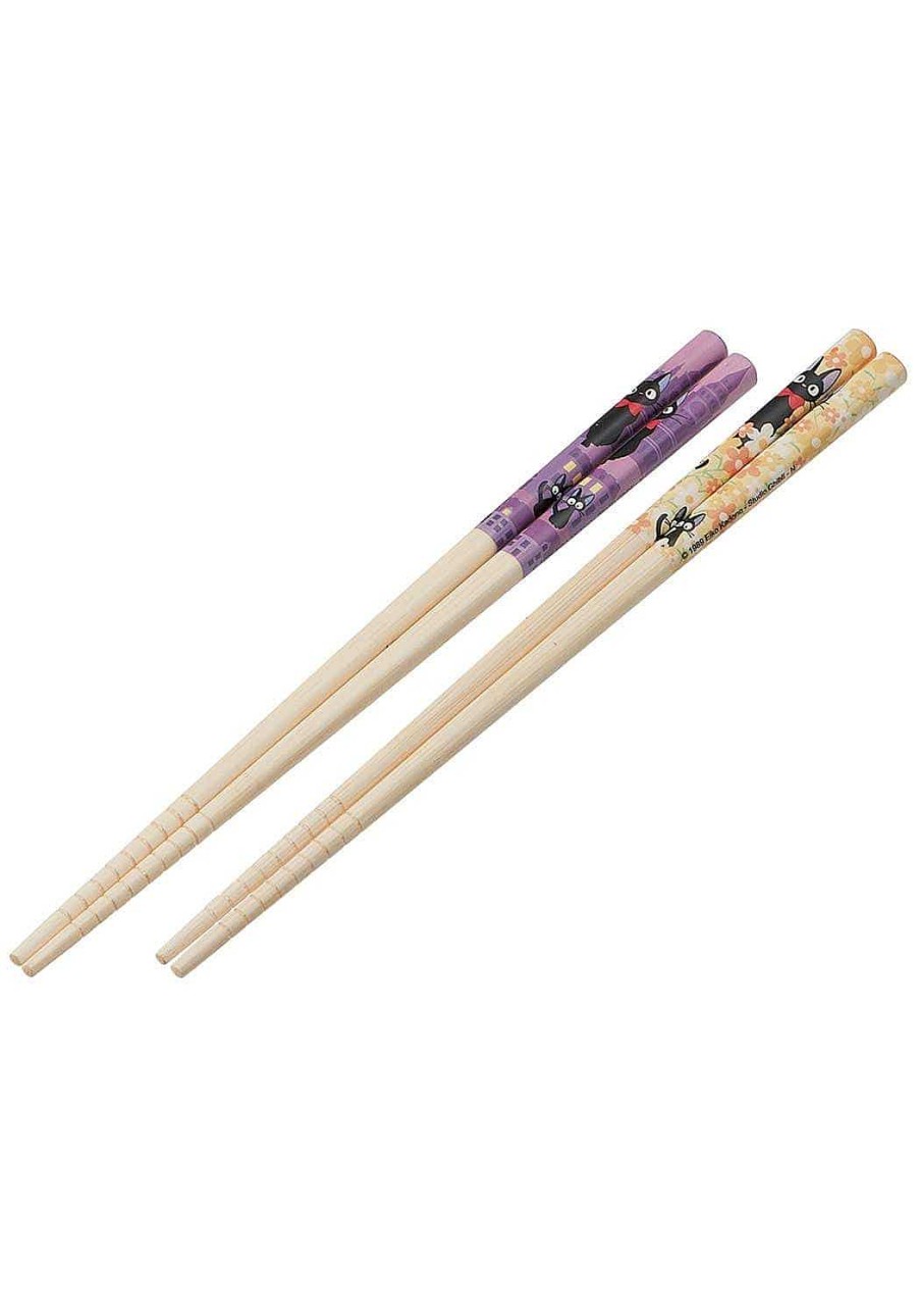 Homegoods Clever Idiots | Kiki'S Delivery Service Bamboo Chopstick 2-Piece Set