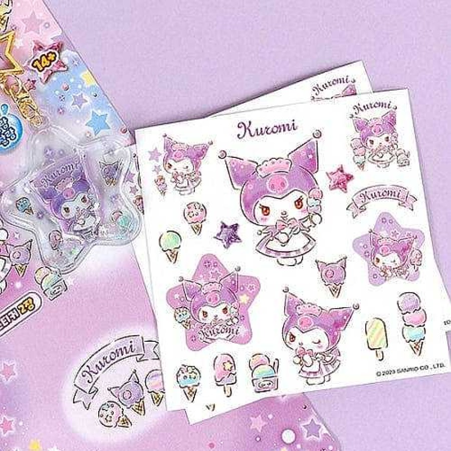 Styles BeeCrazee Keychains & Lanyards | Sanrio Friends Stickers & Water Star Keychain Sets: Cinnamoroll, ,