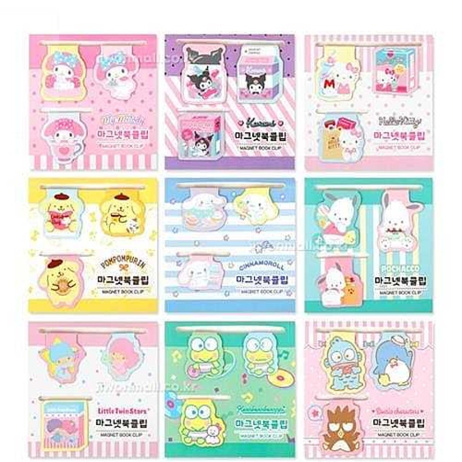 Stationery BeeCrazee | Sanrio Friends Magnetic Book Clips