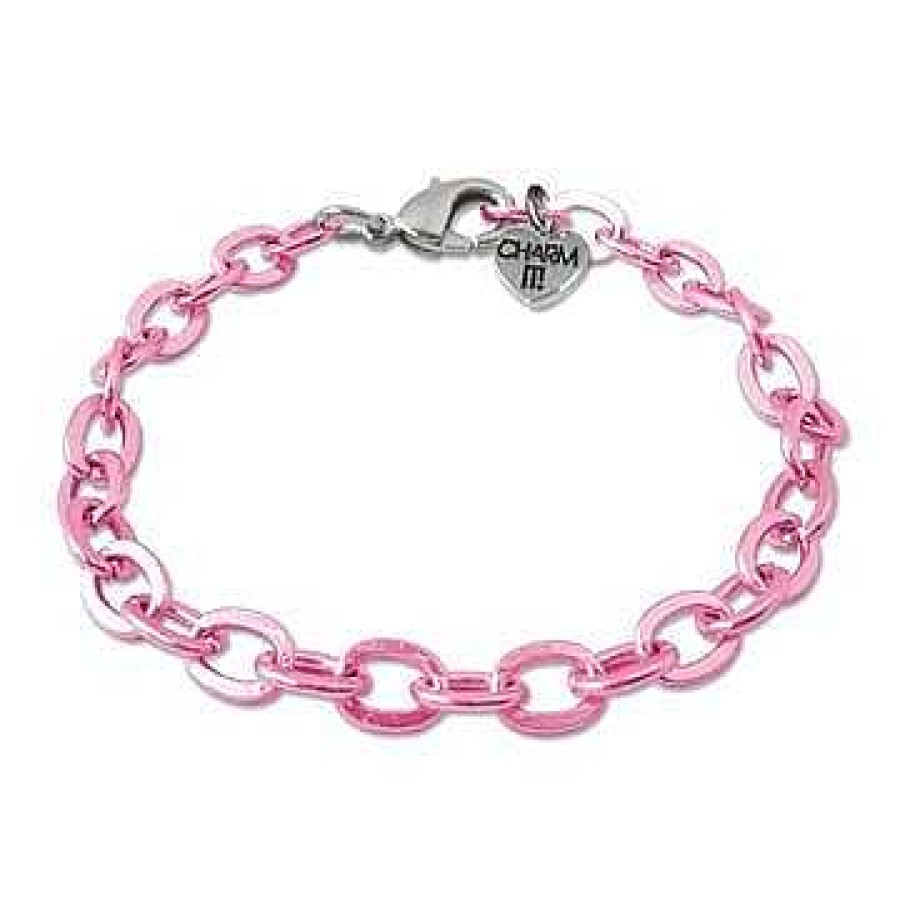 Styles Charm It Charm It! | Pink Chain Bracelet