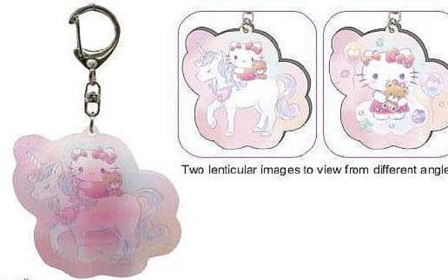 Styles Weactive Keychains & Lanyards | Hello Kitty Lenticular Acrylic Keychains: