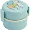 Homegoods Clever Idiots | Sumikko Gurashi Round Bento Lunch Box With Fork