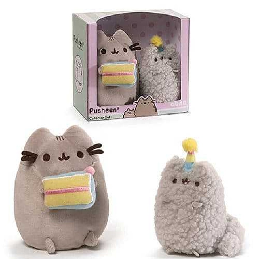 Plush Spin Master | Pusheen & Stormy Birthday Collector Set