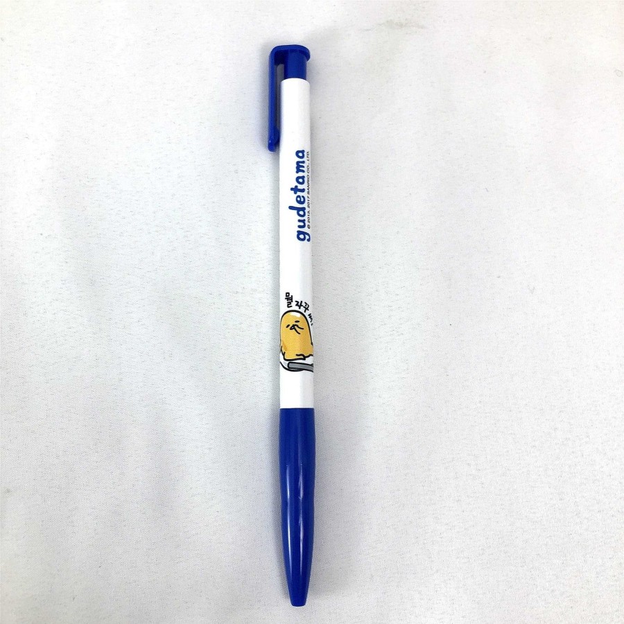 Stationery BeeCrazee Pens | Gudetama .48Mm Ballpoint Pen Blue