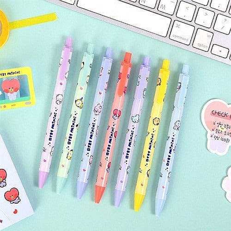 K-Pop Korea Pop Store | [Bt21] Minini Gel Ink Ball Pen (Mp)