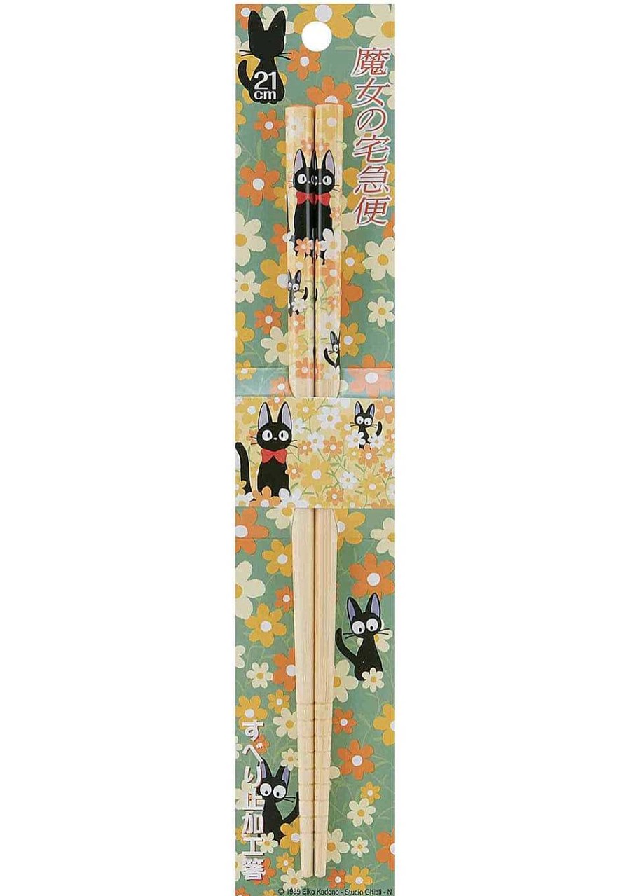 Homegoods Clever Idiots | Kiki'S Delivery Service: Bamboo Chopstick (Flowers)