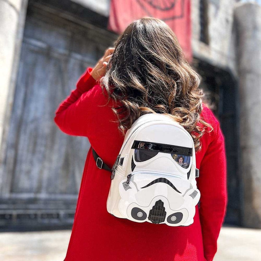 Styles Loungefly | Loungefly Stormtrooper Lenticular Cosplay Mini Backpack